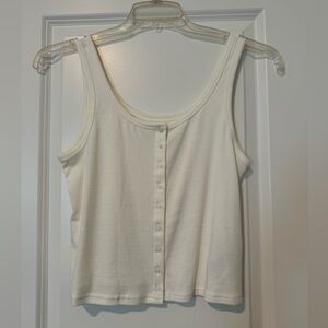 New, never worn GAP white tank top